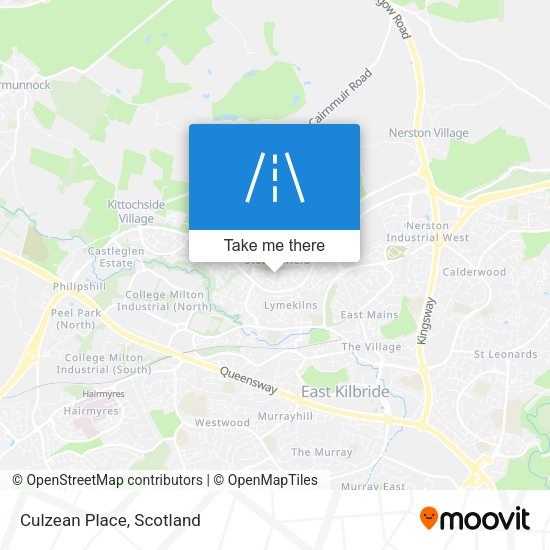 Culzean Place map