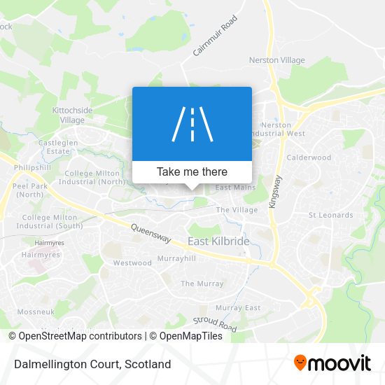 Dalmellington Court map