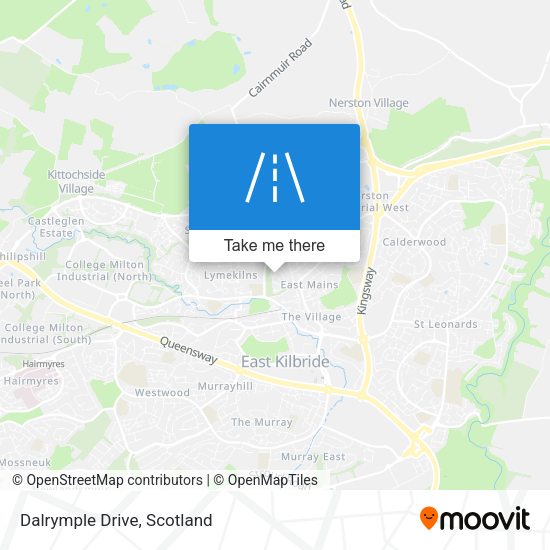 Dalrymple Drive map