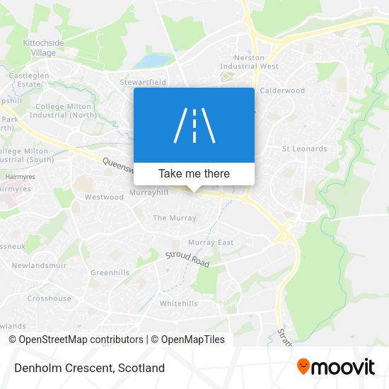 Denholm Crescent map