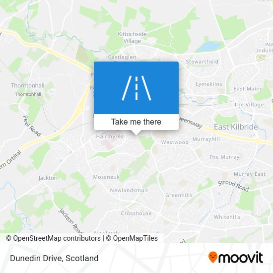 Dunedin Drive map