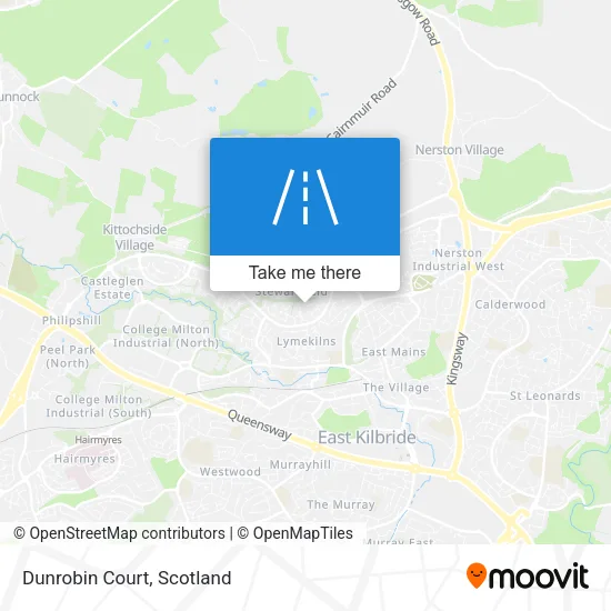 Dunrobin Court map