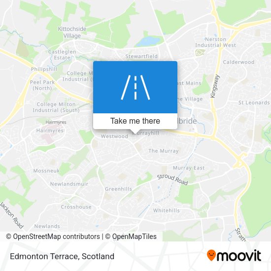 Edmonton Terrace map