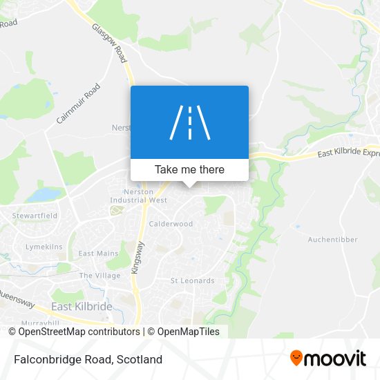 Falconbridge Road map