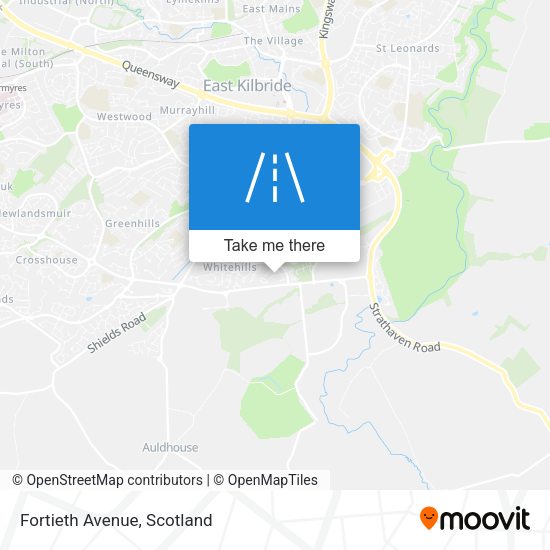 Fortieth Avenue map