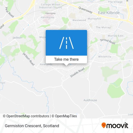 Germiston Crescent map