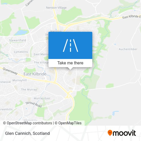 Glen Cannich map