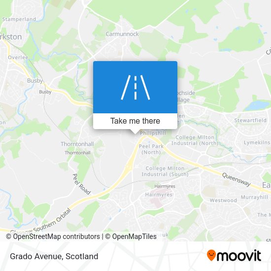 Grado Avenue map