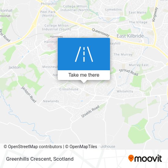 Greenhills Crescent map