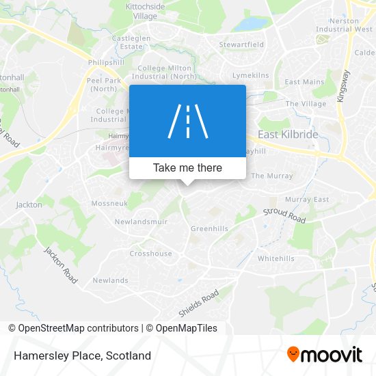 Hamersley Place map