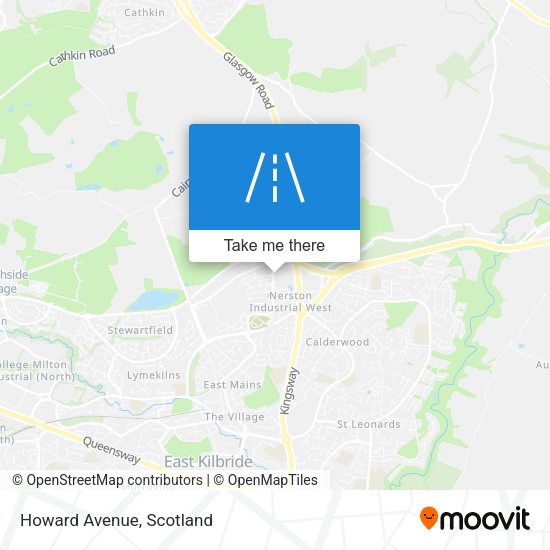 Howard Avenue map