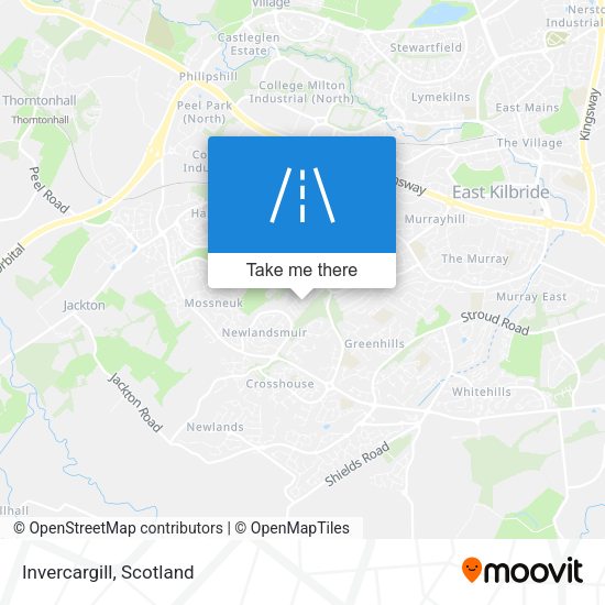 Invercargill map