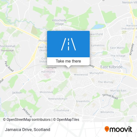 Jamaica Drive map