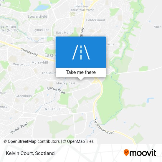 Kelvin Court map