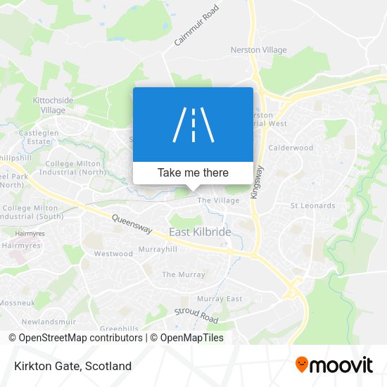 Kirkton Gate map