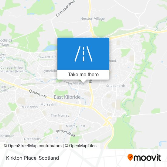 Kirkton Place map