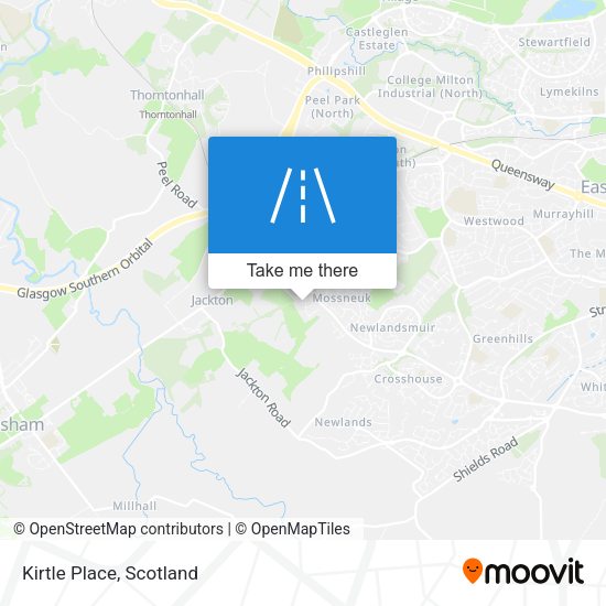 Kirtle Place map