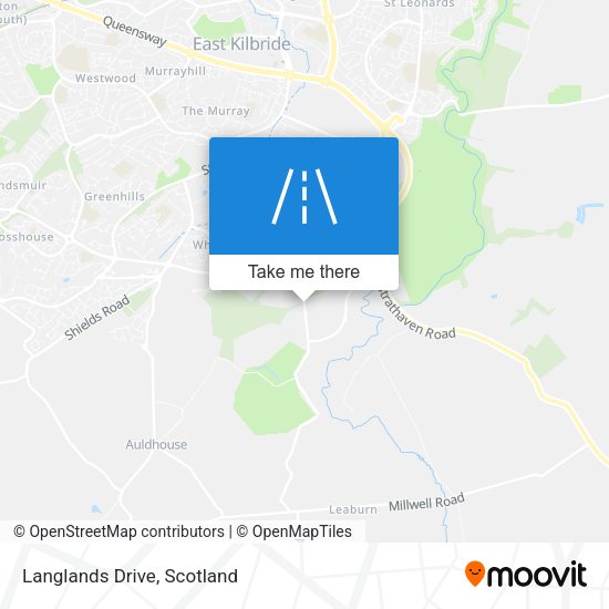 Langlands Drive map
