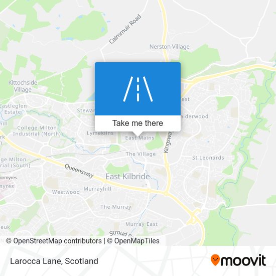 Larocca Lane map