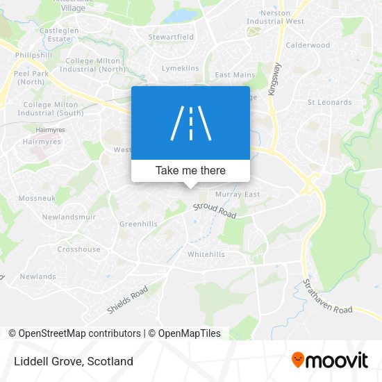 Liddell Grove map
