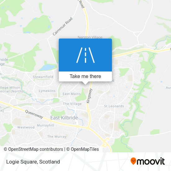 Logie Square map