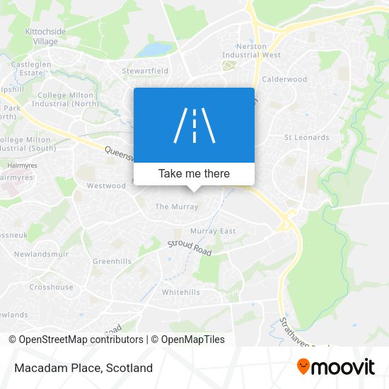 Macadam Place map