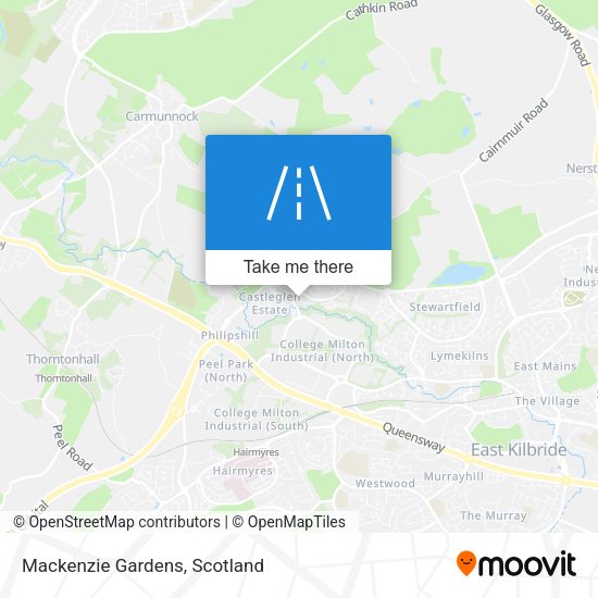 Mackenzie Gardens map
