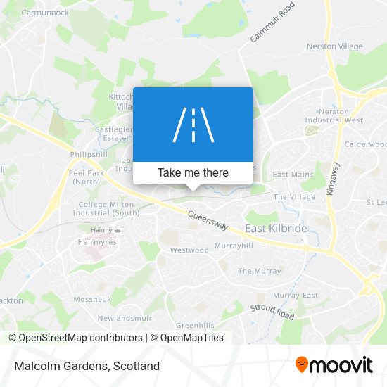 Malcolm Gardens map
