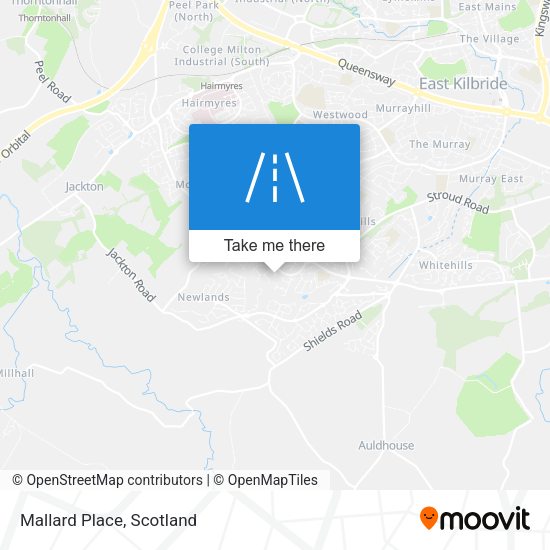 Mallard Place map