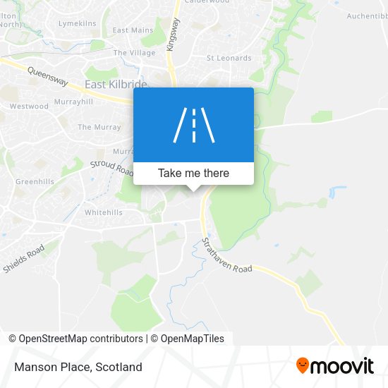 Manson Place map