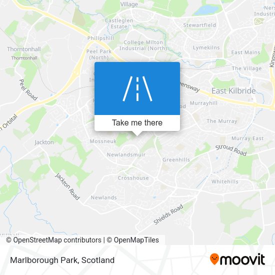 Marlborough Park map
