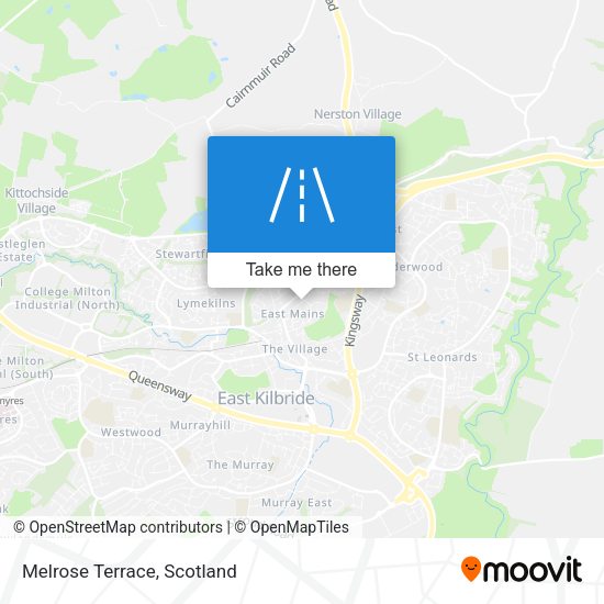 Melrose Terrace map