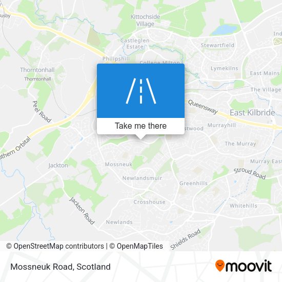 Mossneuk Road map