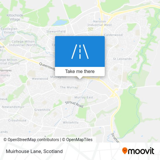 Muirhouse Lane map