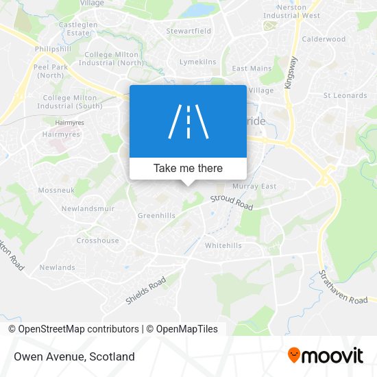 Owen Avenue map
