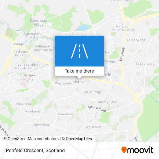 Penfold Crescent map