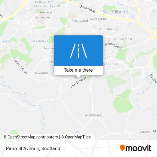 Pirnmill Avenue map