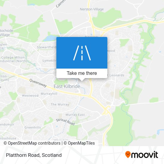 Platthorn Road map