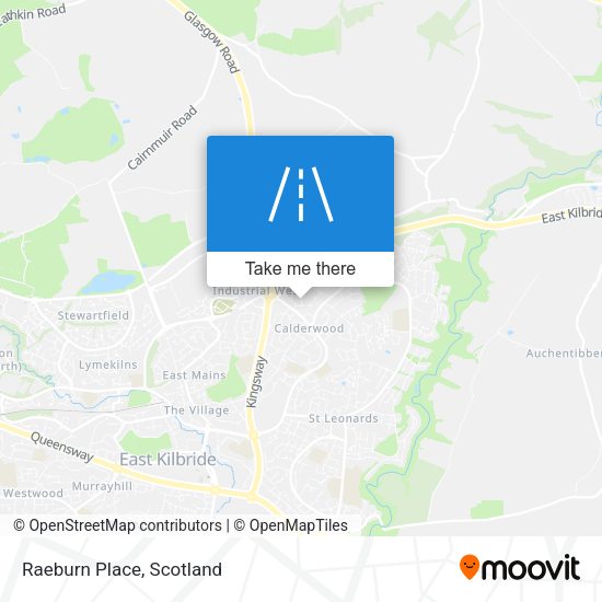 Raeburn Place map
