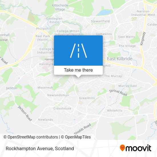 Rockhampton Avenue map