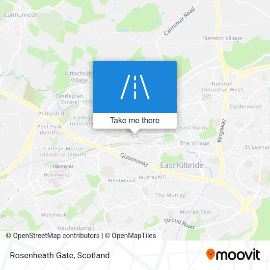 Rosenheath Gate map