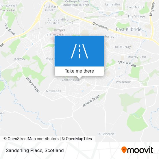Sanderling Place map