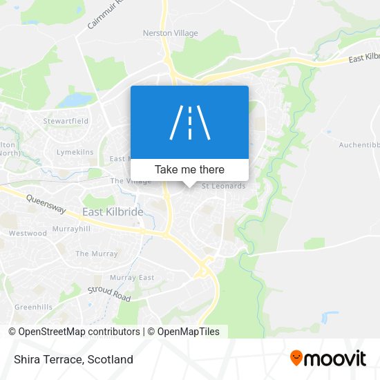 Shira Terrace map