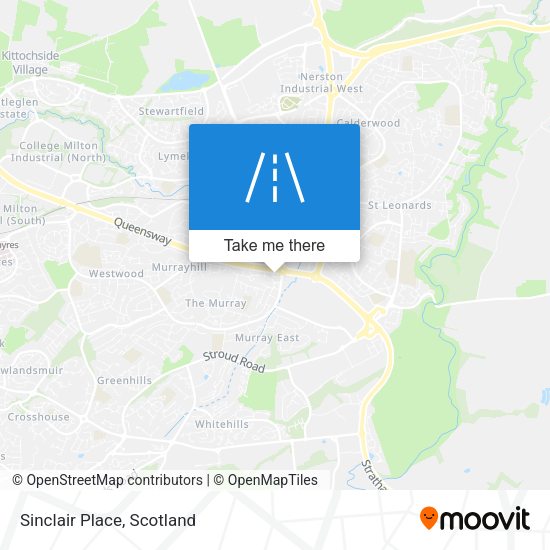 Sinclair Place map