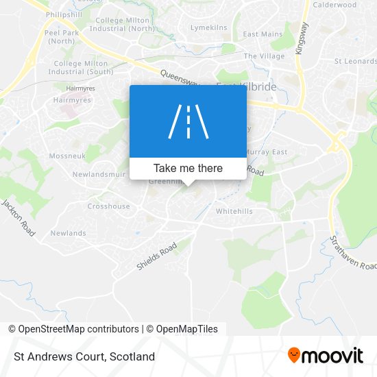 St Andrews Court map