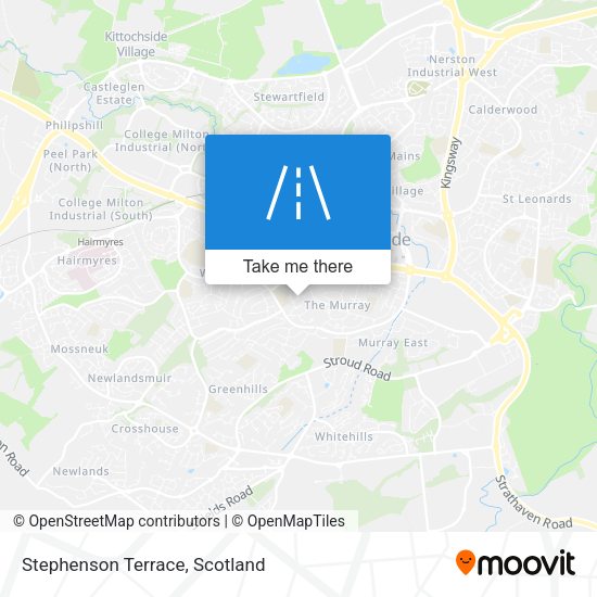 Stephenson Terrace map