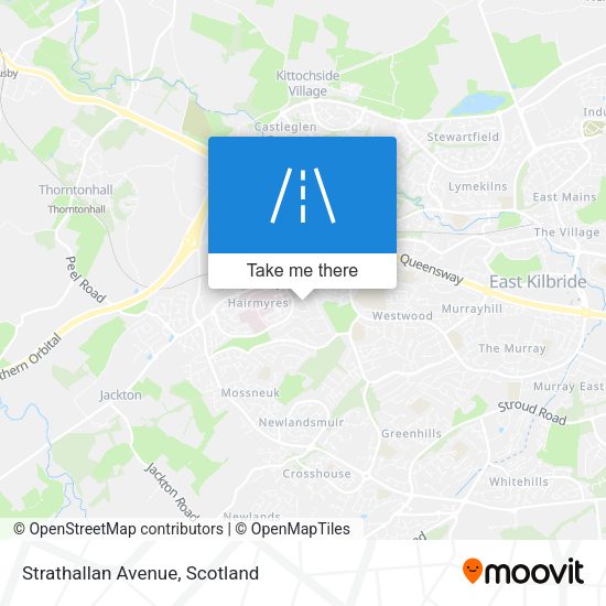Strathallan Avenue map