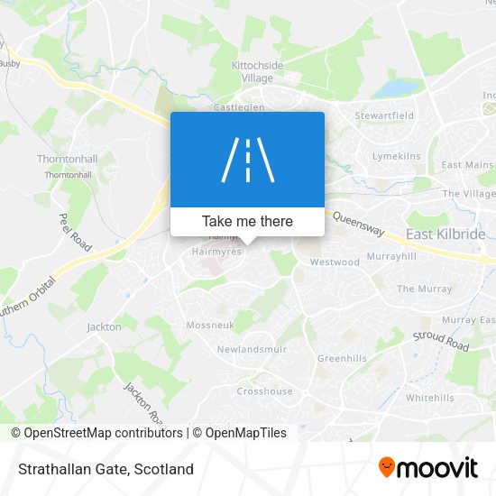 Strathallan Gate map