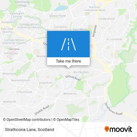 Strathcona Lane map