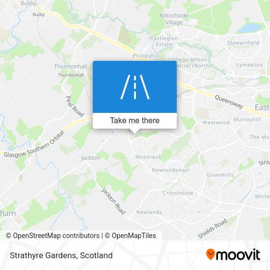 Strathyre Gardens map